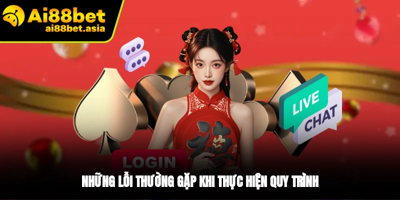 Các vấn đề thường gặp khi đăng nhập AI88BET